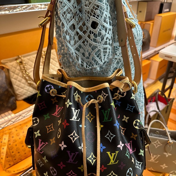 💎Authentic 💎✨ Louis Vuitton Noe Takahashu Murakami  Multicolore black monogram - Picture 12 of 12